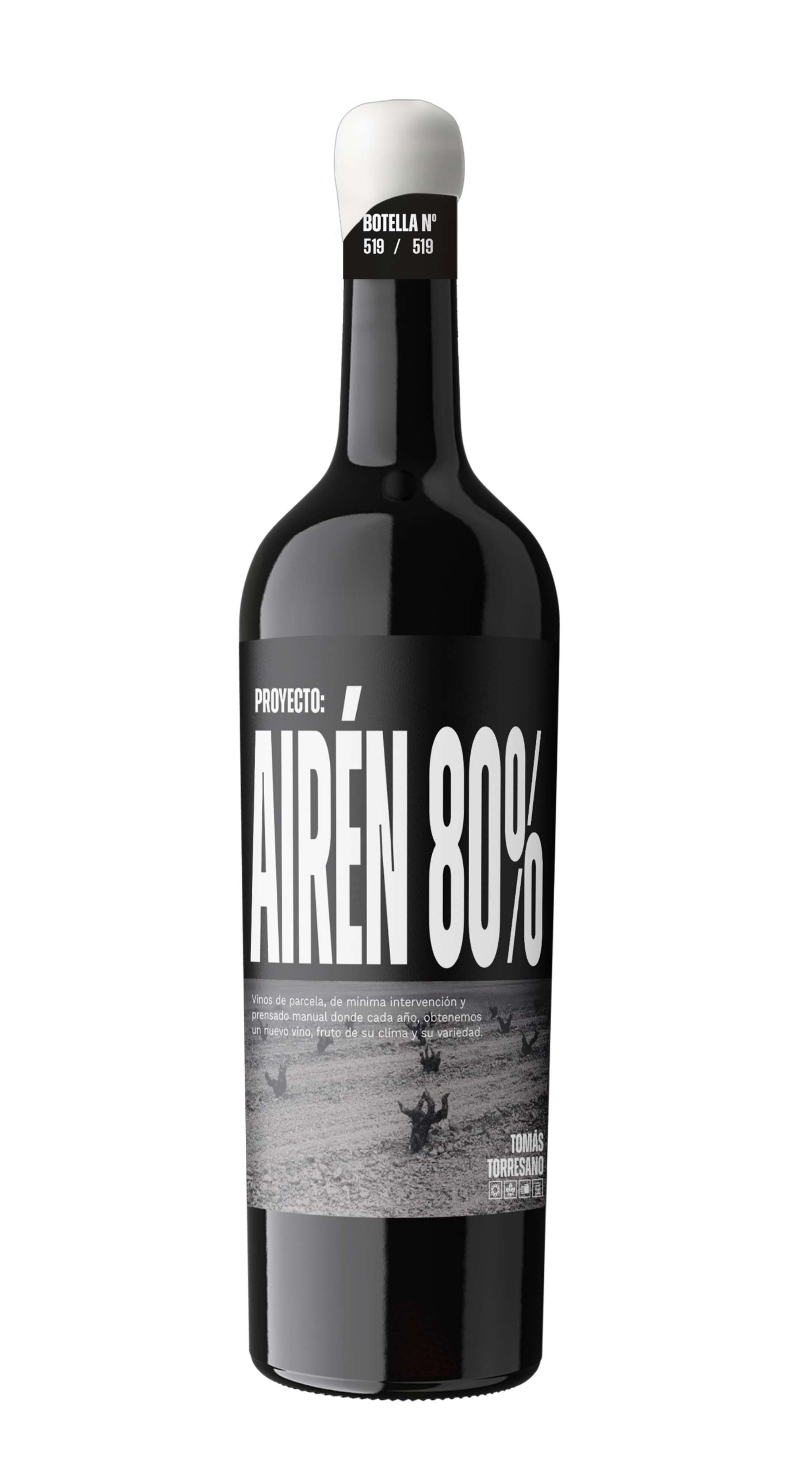 'Proyecto Airén 80%' Tomas