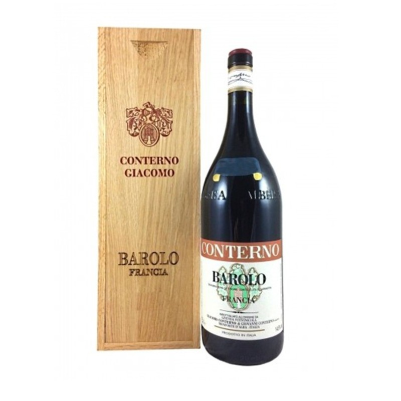 Barolo DOCG Francia 2021 - Giacomo Conterno [Doppia Magnum, Cassetta di Legno]