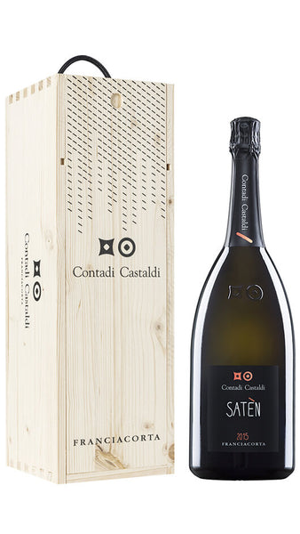 Franciacorta Satèn DOCG - Jeroboam - Cassa di Legno