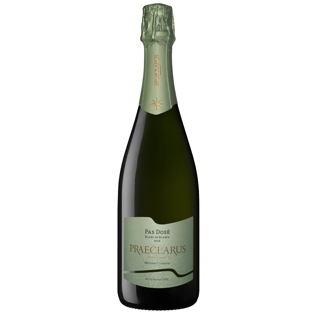 Alto Adige Spumante Metodo Classico Blanc de Blancs DOC Pas Dosé Praeclarus