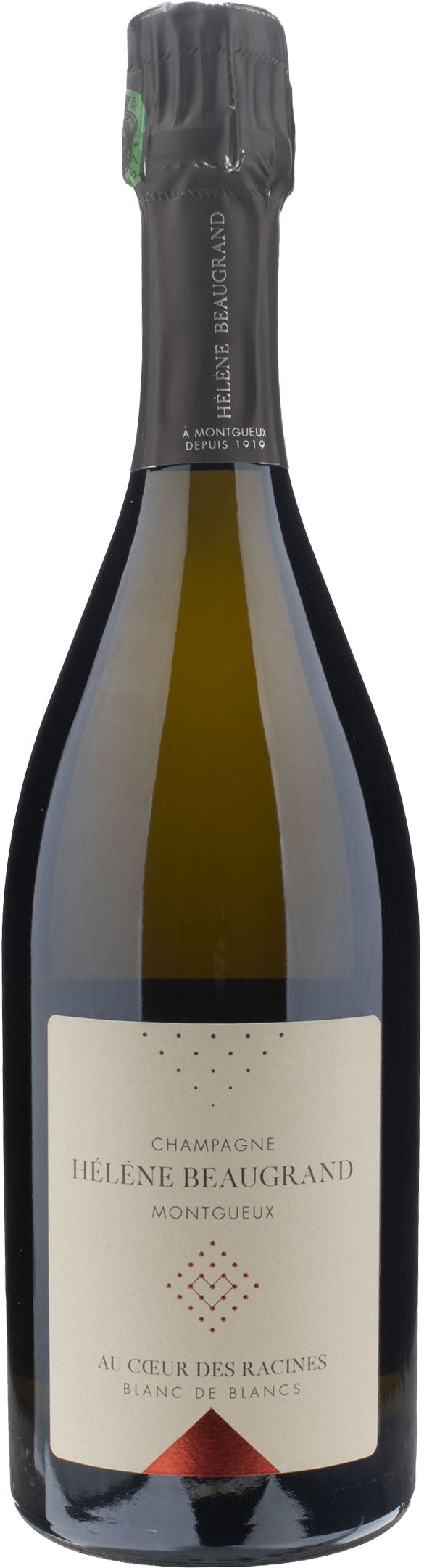 Helene Beaugrand Montgueux Champagne Au Coeur des Racines Blanc de Blancs Extra Brut