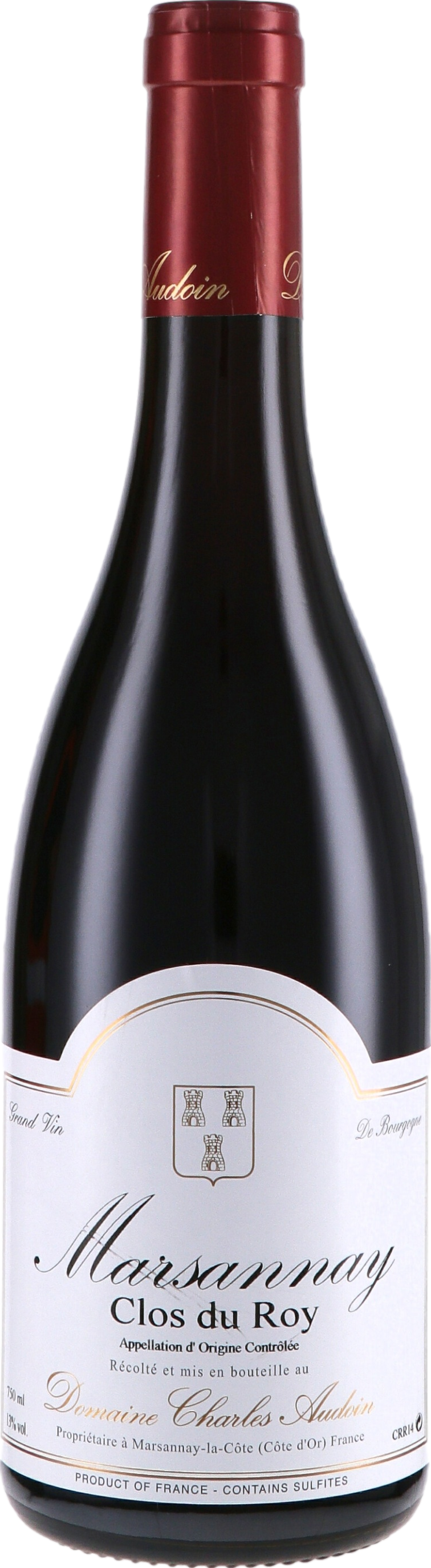 Domaine Charles Audoin Marsannay Clos du Roy Rouge 2021