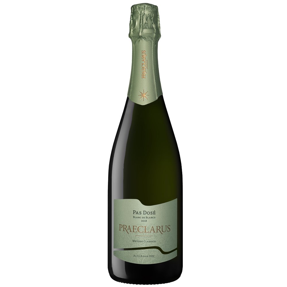 Alto Adige Spumante Metodo Classico Blanc de Blancs DOC Pas Dosé "Praeclarus" - St.Pauls