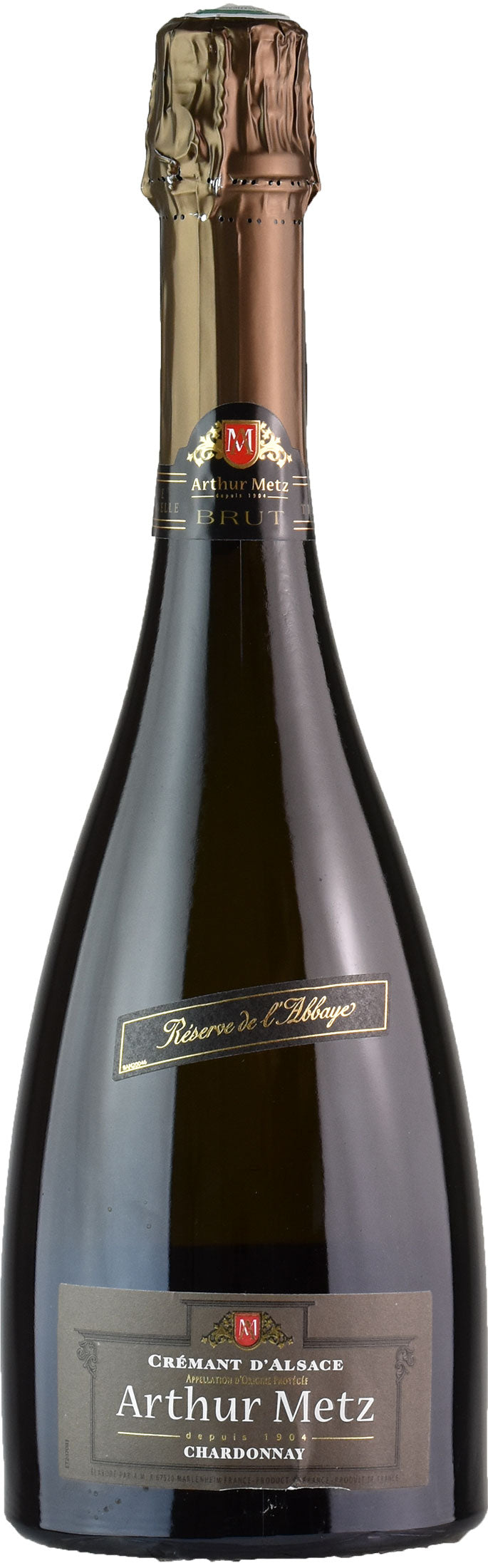 Arthur Metz Cremant d’Alsace Chardonnay Reserve de l’Abbaye Brut