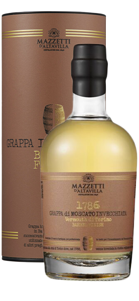 "1786" Grappa Di Moscato Barricata Affinata In Botti Di Vermouth