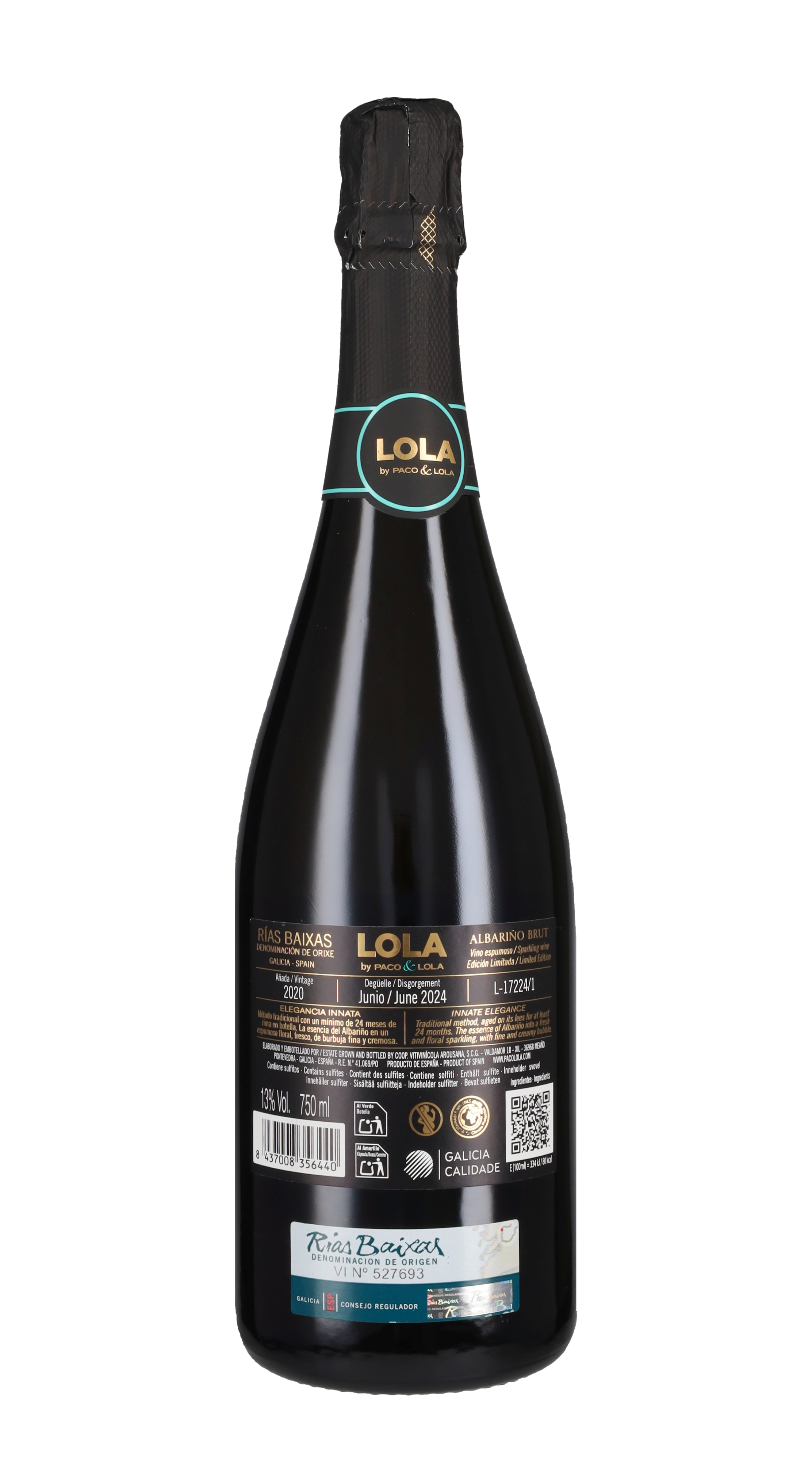 Spumante Metodo Classico Brut di Albarino '36 mesi'