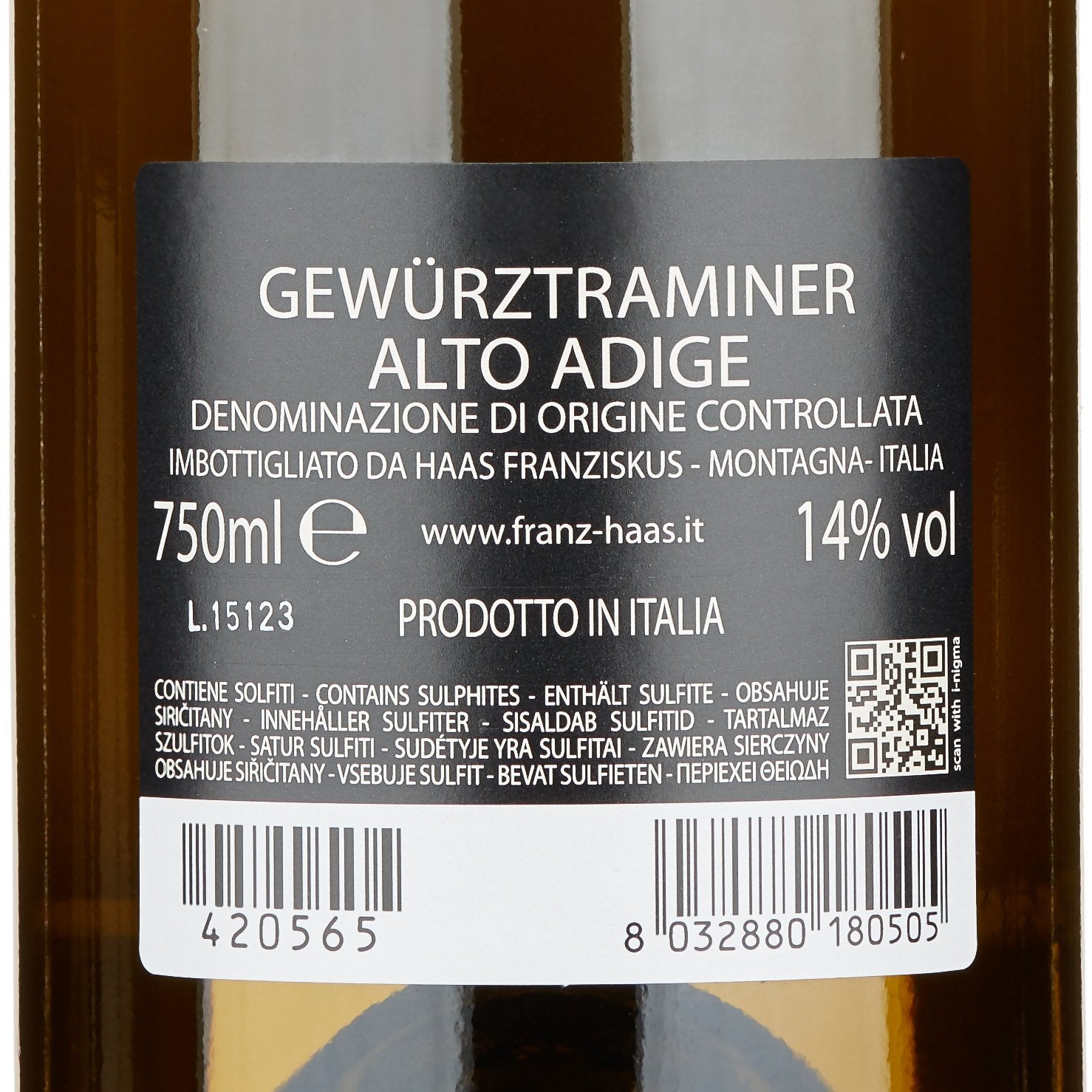 Alto Adige Gewürztraminer DOC