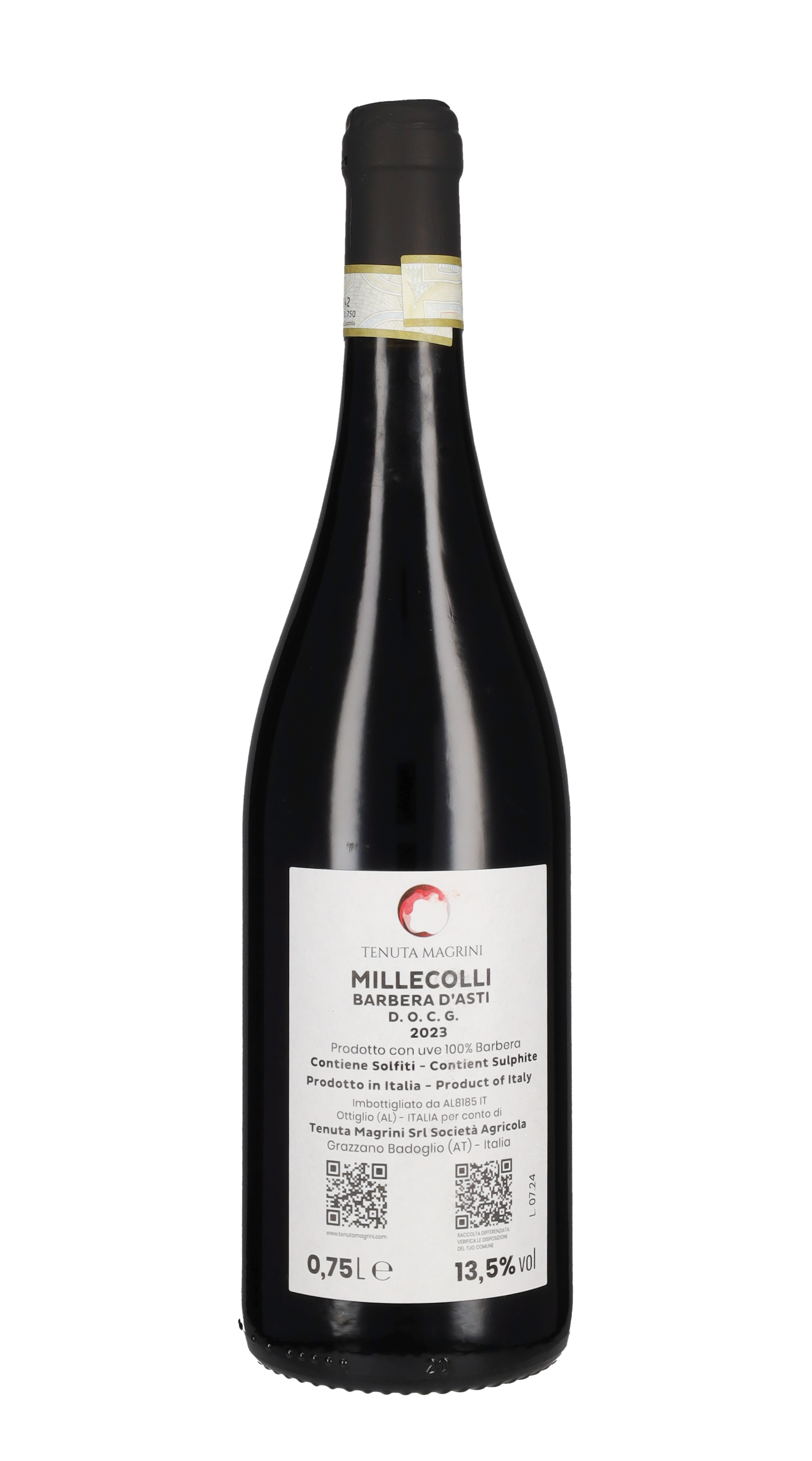 Barbera d'Asti 'Millecolli' Tenuta Magrini