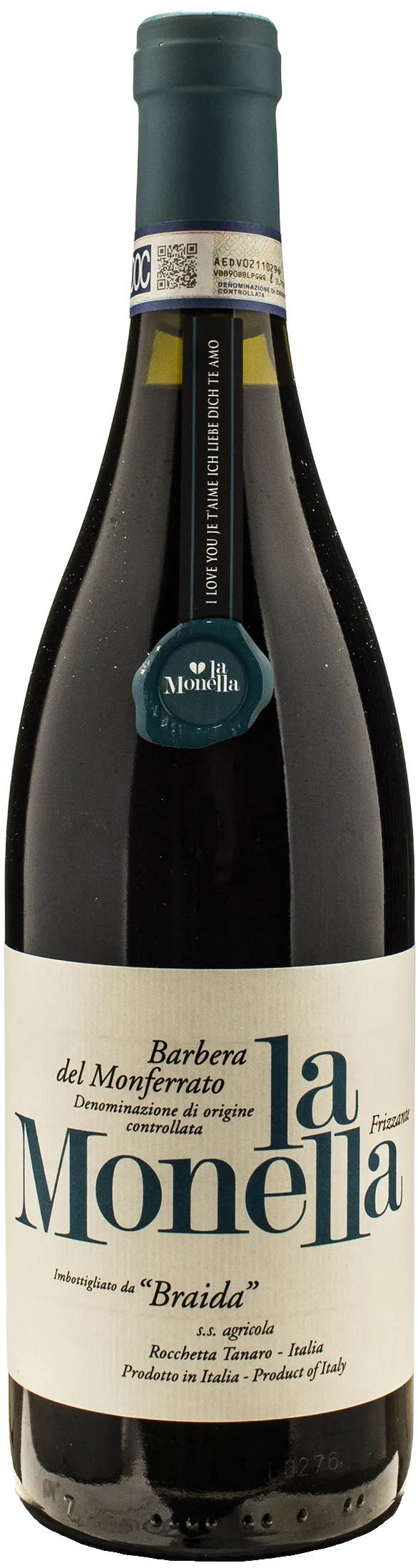 Barbera del Monferrato La Monella