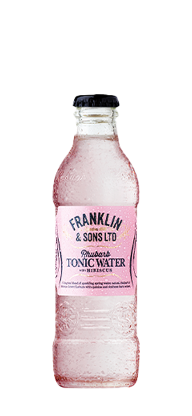 Franklin &amp; Sons Rubarb Tonic Water With Hibiscus