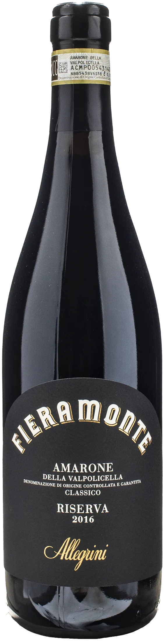 Amarone della Valpolicella Classico Fieramonte Riserva