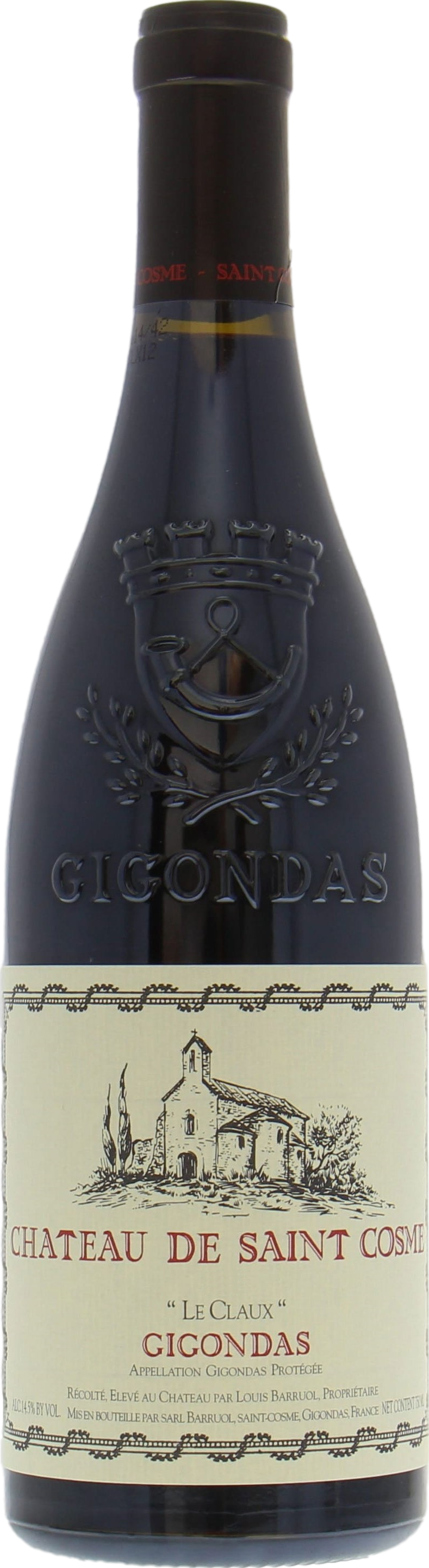 Chateau de Saint Cosme Gigondas Le Claux 2018
