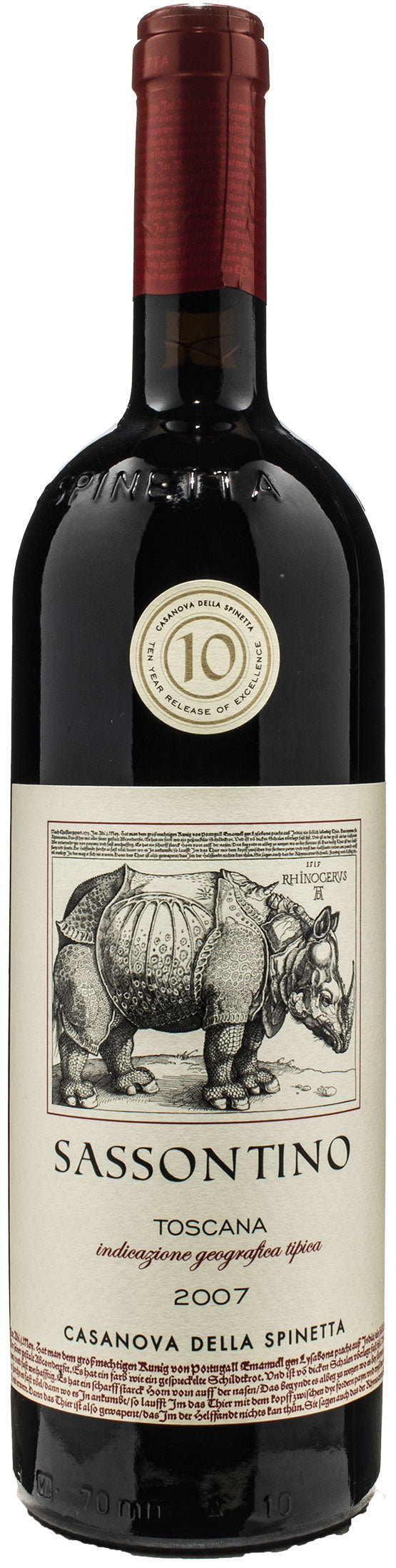 Toscana Sangiovese Rosso Sassontino