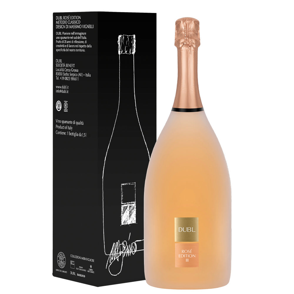 Spumante Brut Metodo Classico Rosè Edition III Magnum