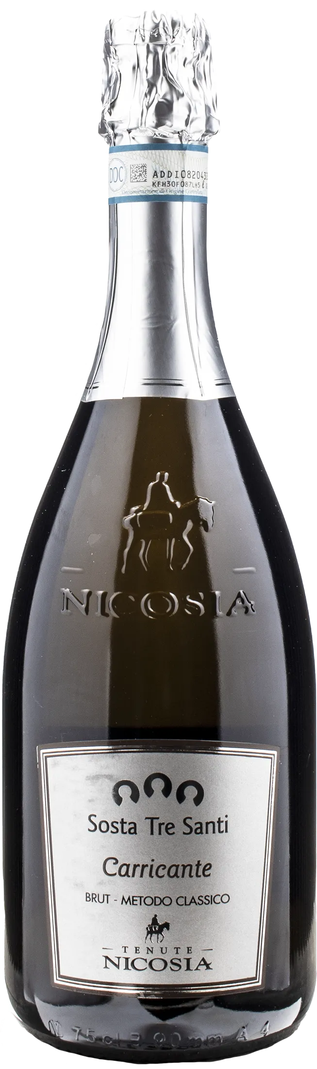 Sosta Tre Santi Carricante Brut Metodo Classico Millesimato