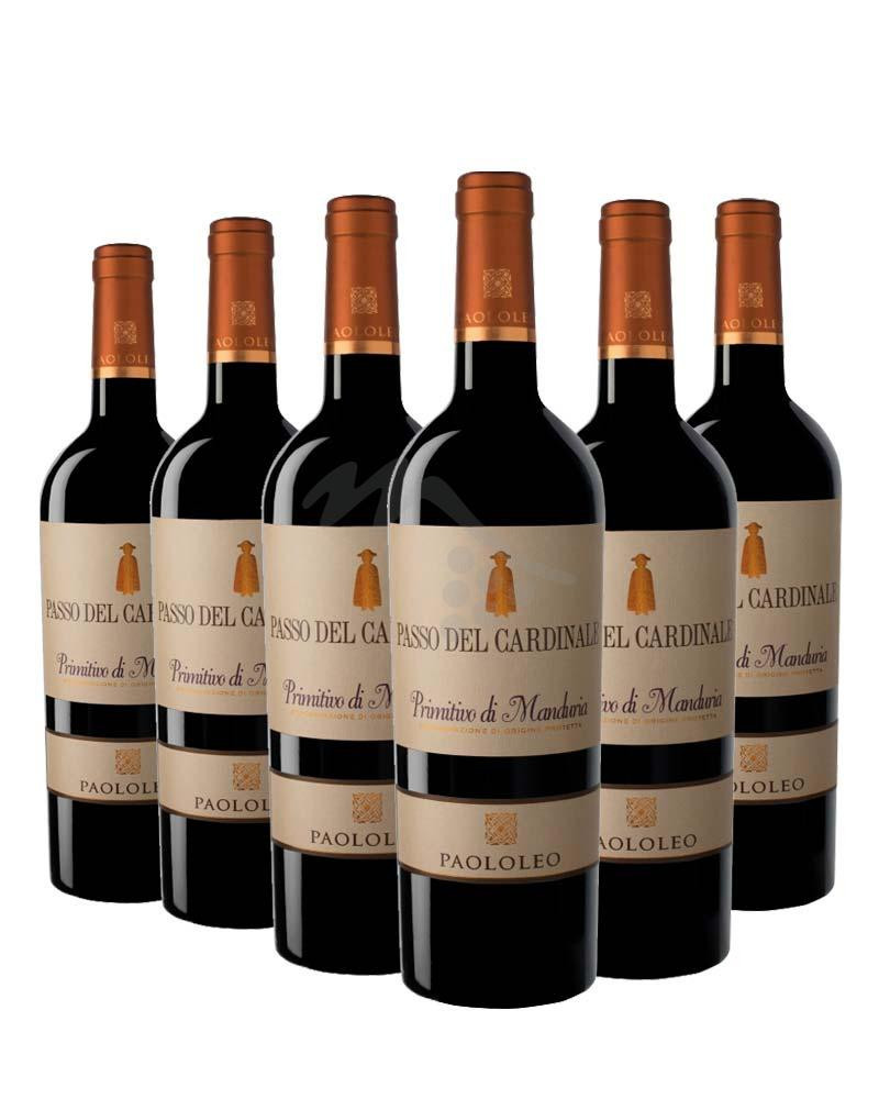 Box 6 Passo Del Cardinale 2023 Primitivo di Manduria DOP Cantine Paolo Leo