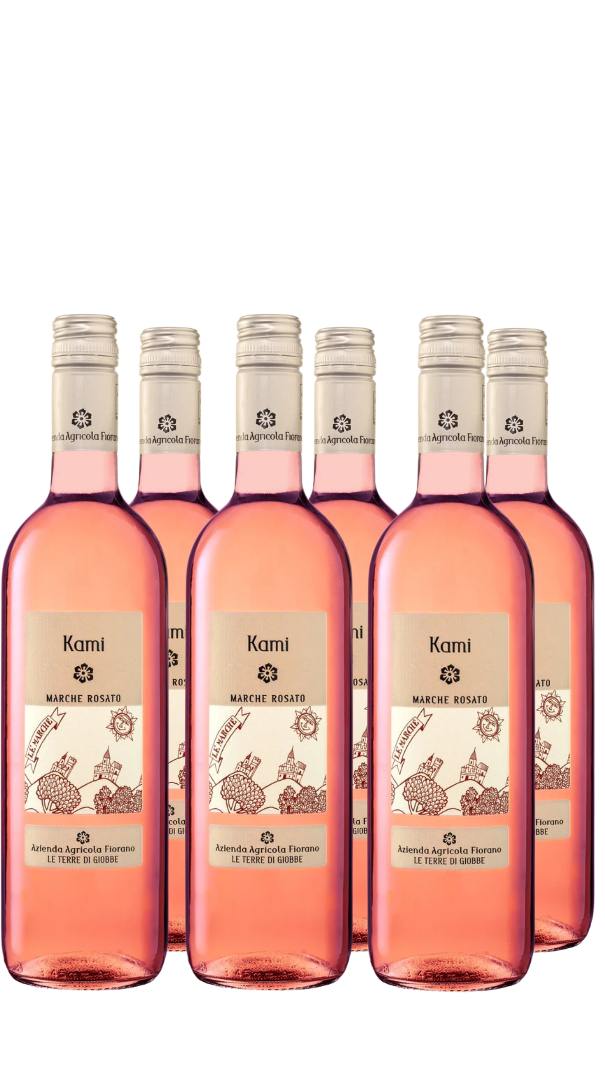 Wine Box Rosato 'Kamì' Fiorano (6bt)
