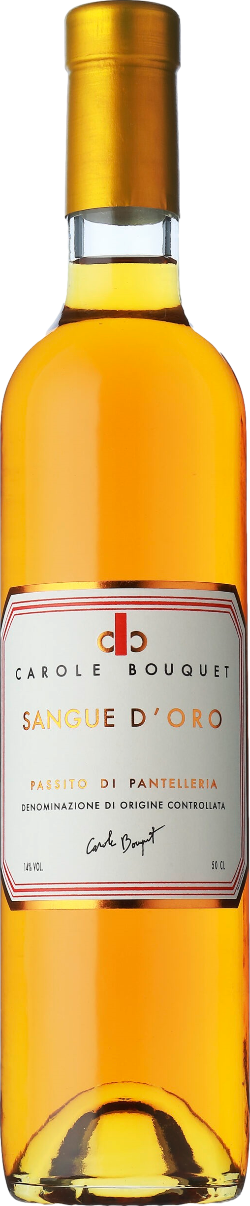 Carole Bouquet Sangue d'Oro Passito di Pantelleria 2022