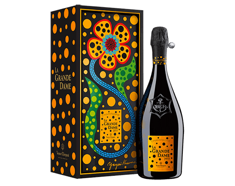 Champagne Veuve Clicquot "La Grande Dame" 2012 by Yayoi Kusama