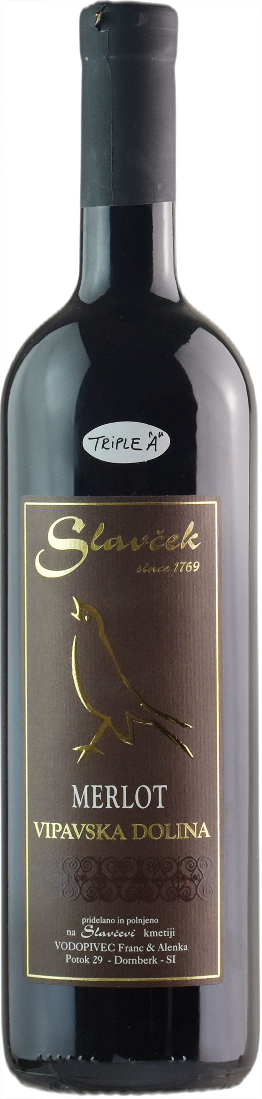 Slavcek Vipavska Dolina Merlot