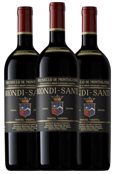 Verticale Brunello Di Montalcino Riserva Biondi Santi