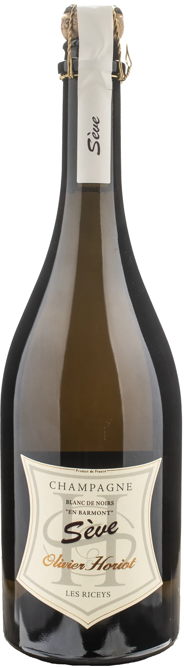 Olivier Horiot Champagne Blanc de Noirs Seve en Barmont
