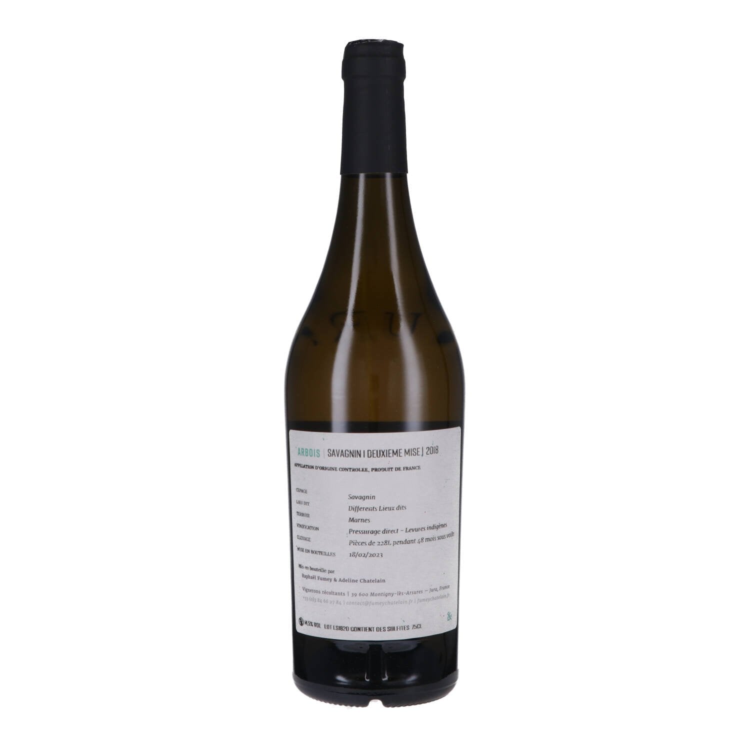 Arbois Blanc Savagnin sous voile
