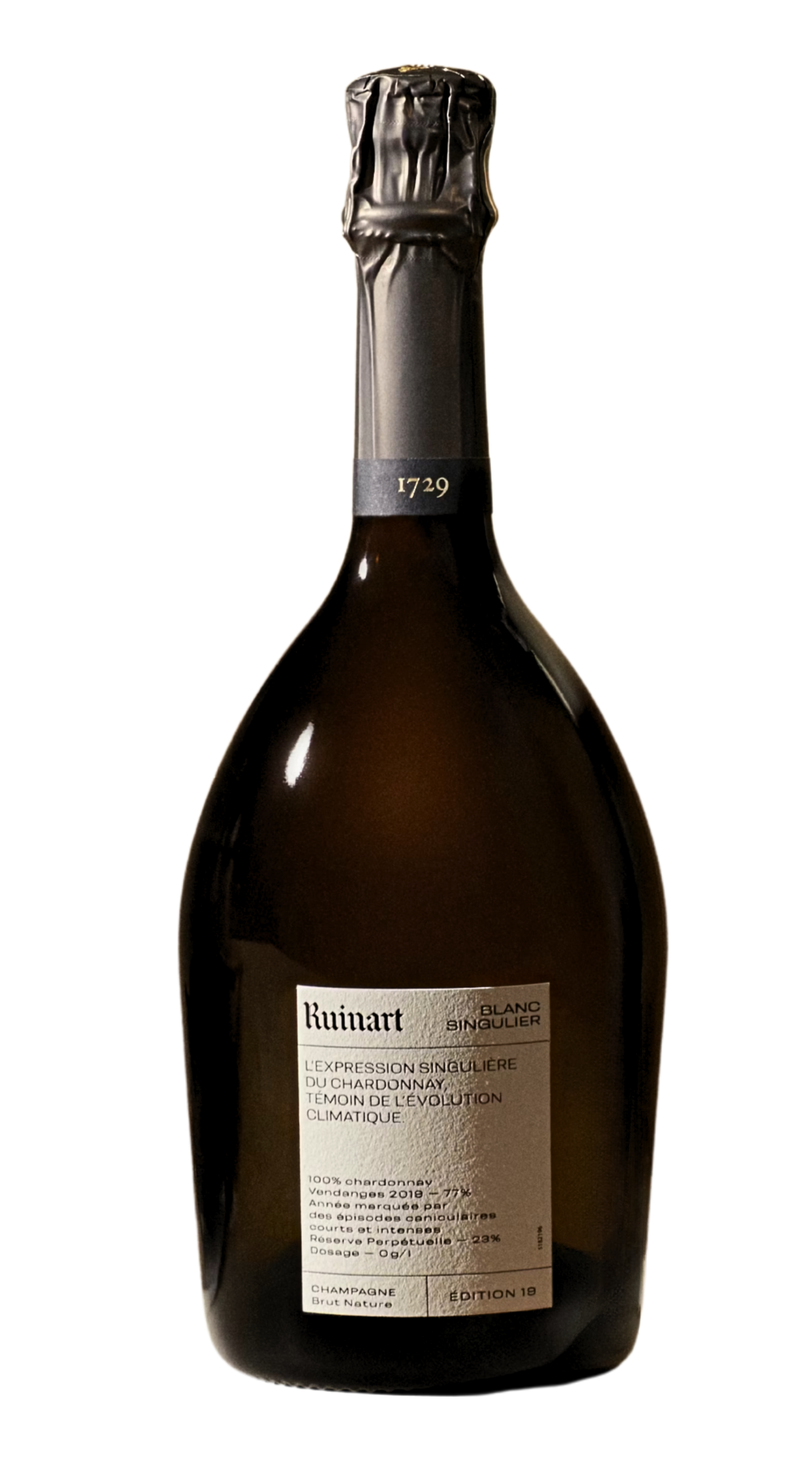 Champagne 'Blanc Singulier Edizione 19' Ruinart