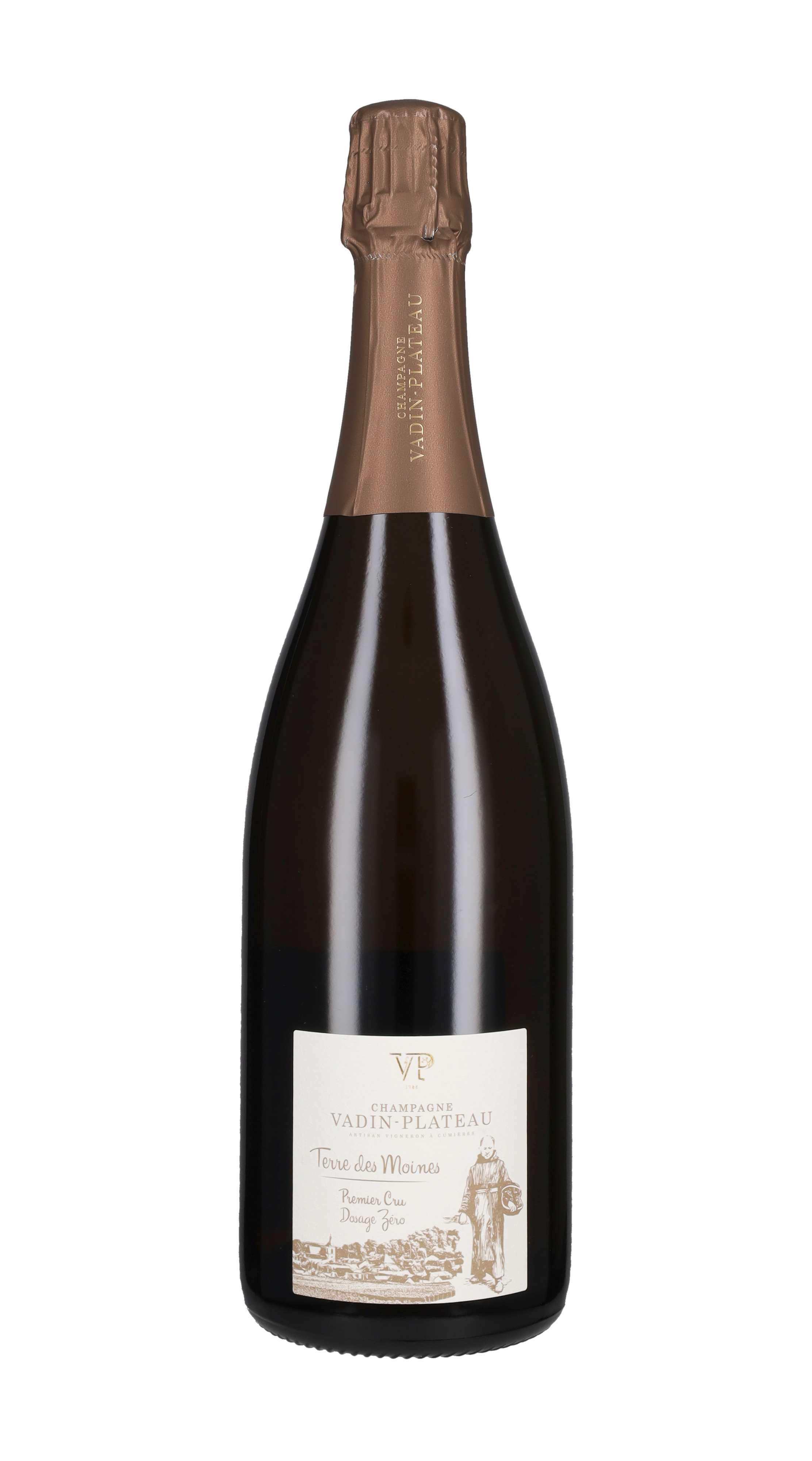 Champagne Brut Nature 'Terre Des Moines' Vadin Plateau