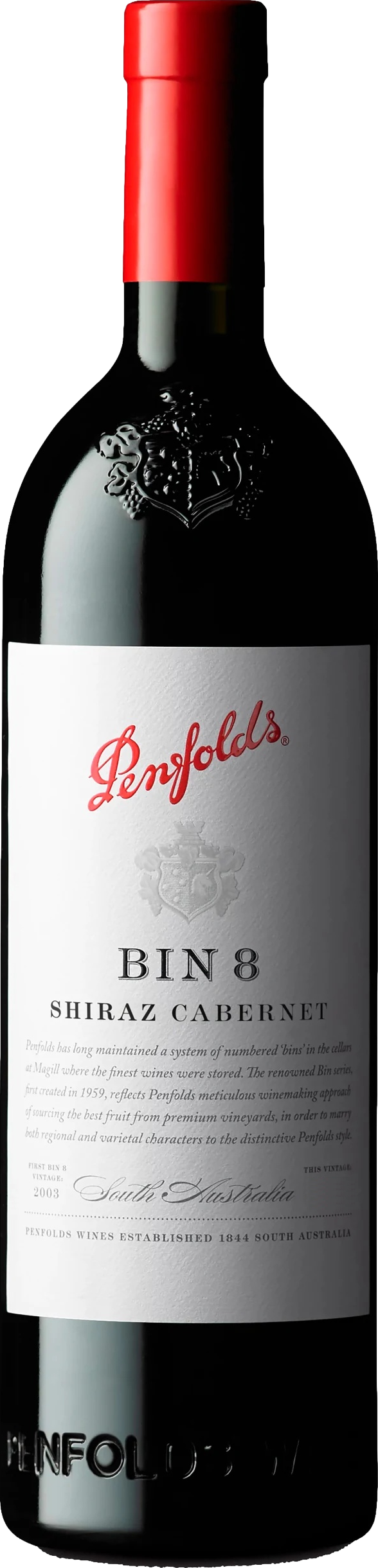 Penfolds Bin 8 Cabernet Shiraz 2021