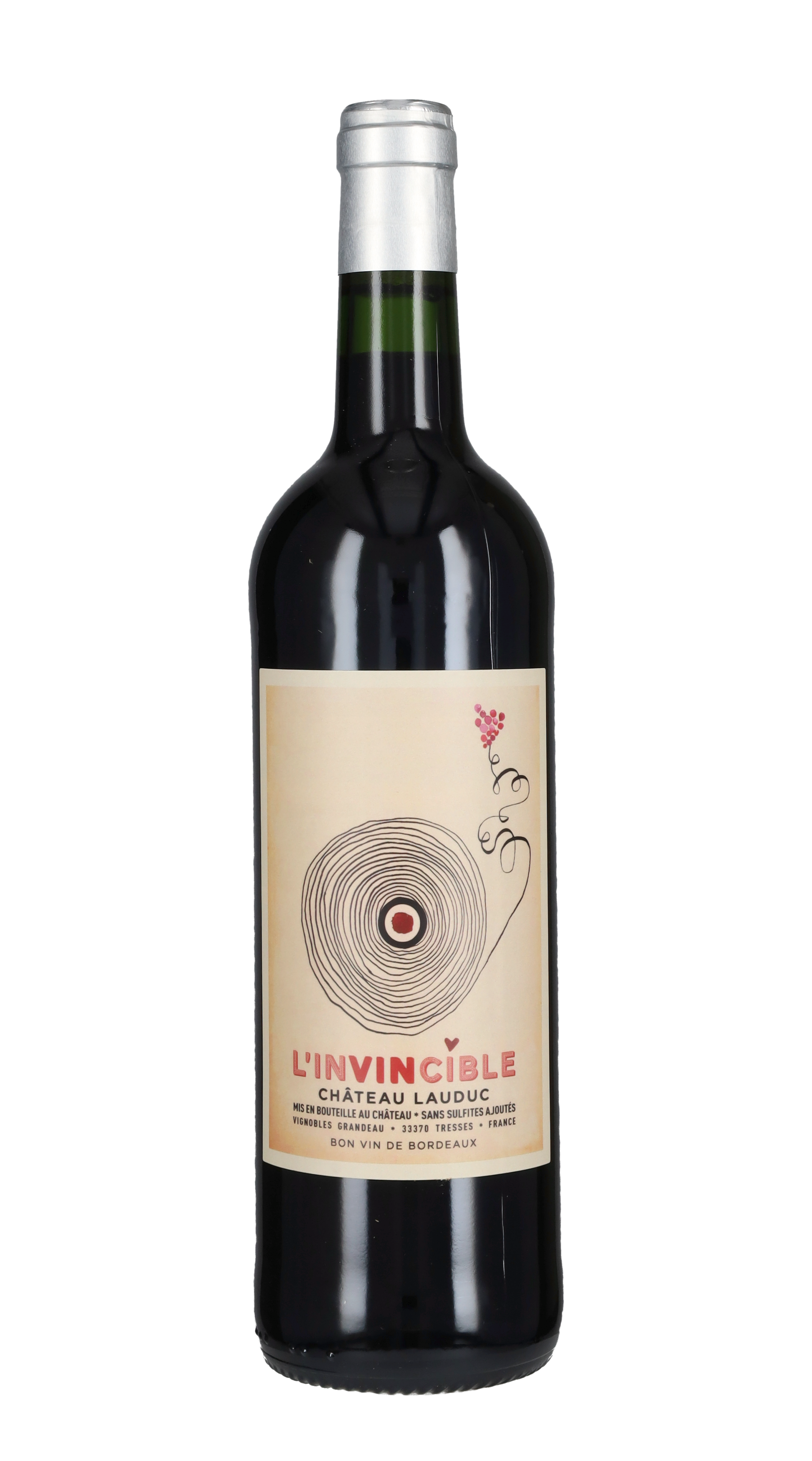 Bordeaux Rouge 'InVinCible' Chateau Lauduc