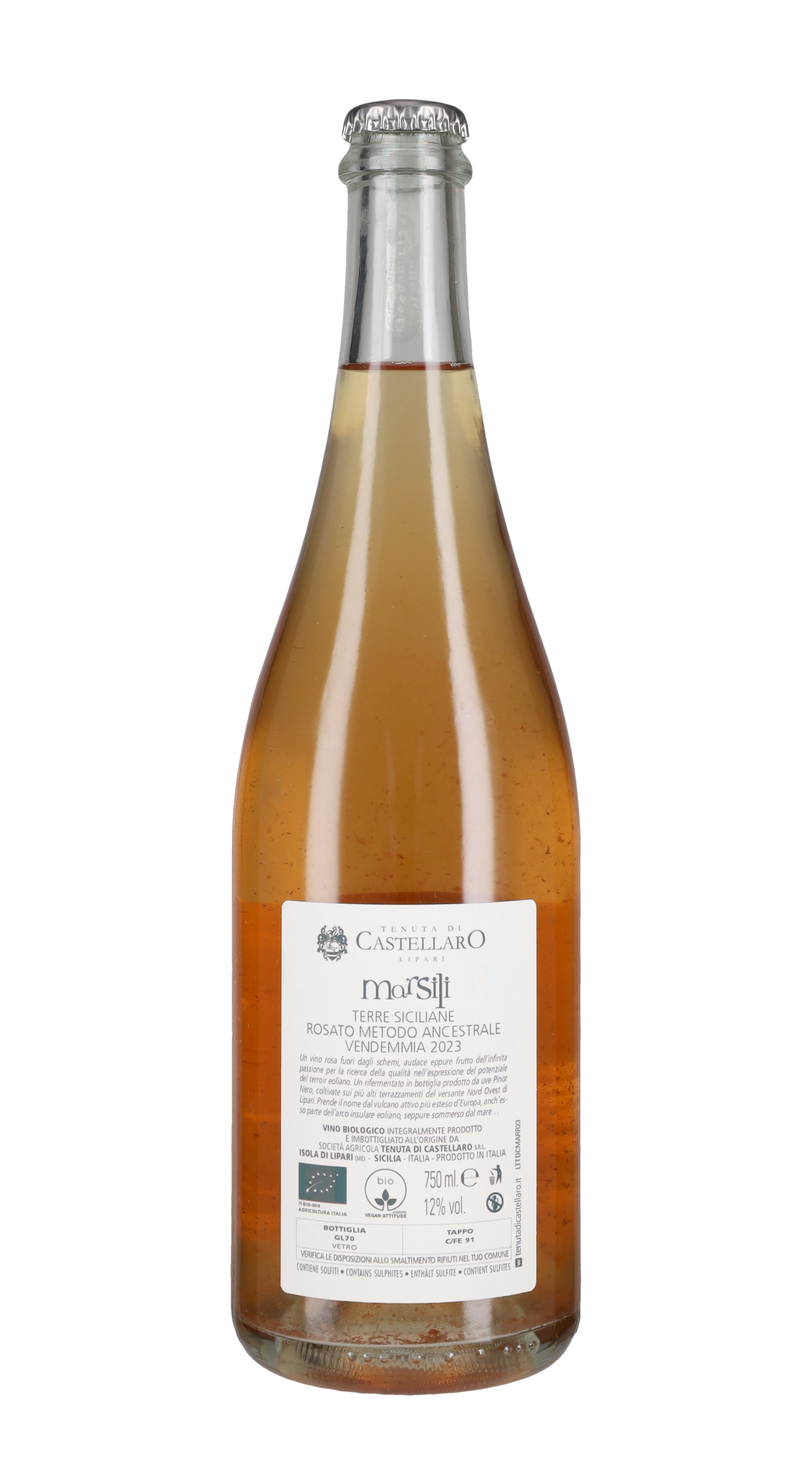 Rosato Rifermentato in bottiglia 'Marsili'