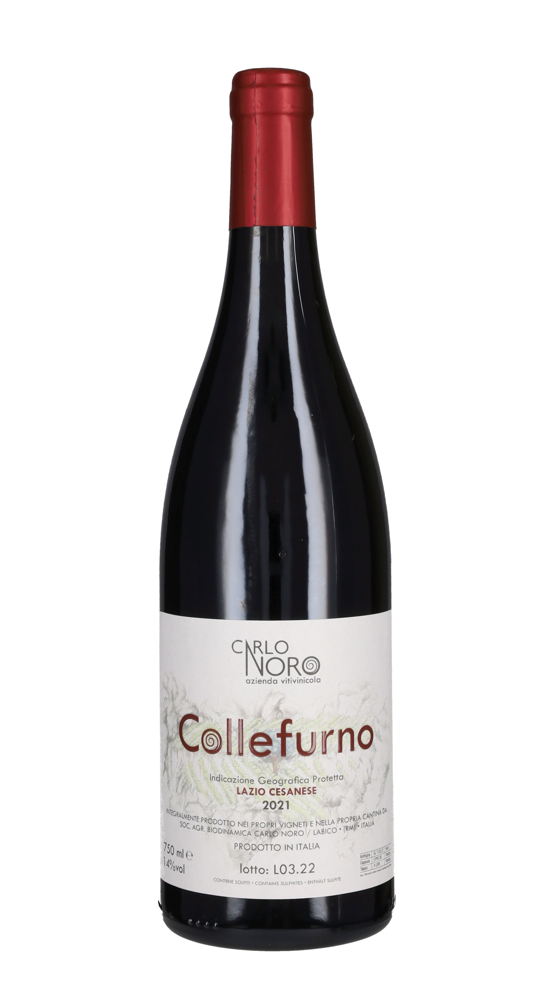 Cesanese del Lazio 'Collefurno' Carlo Noro