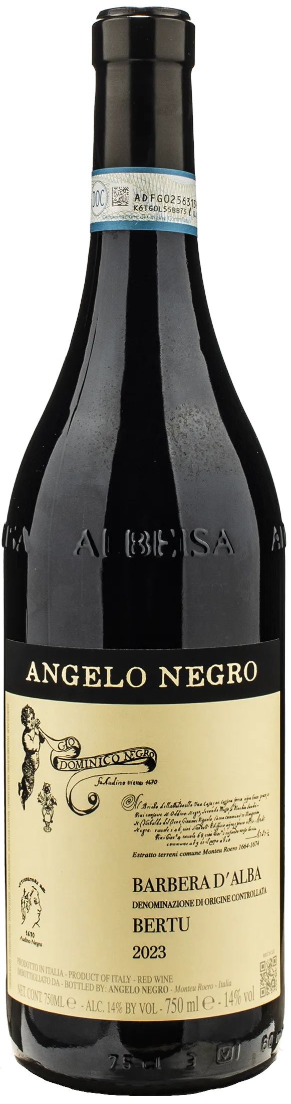 Barbera d'Alba Bertu