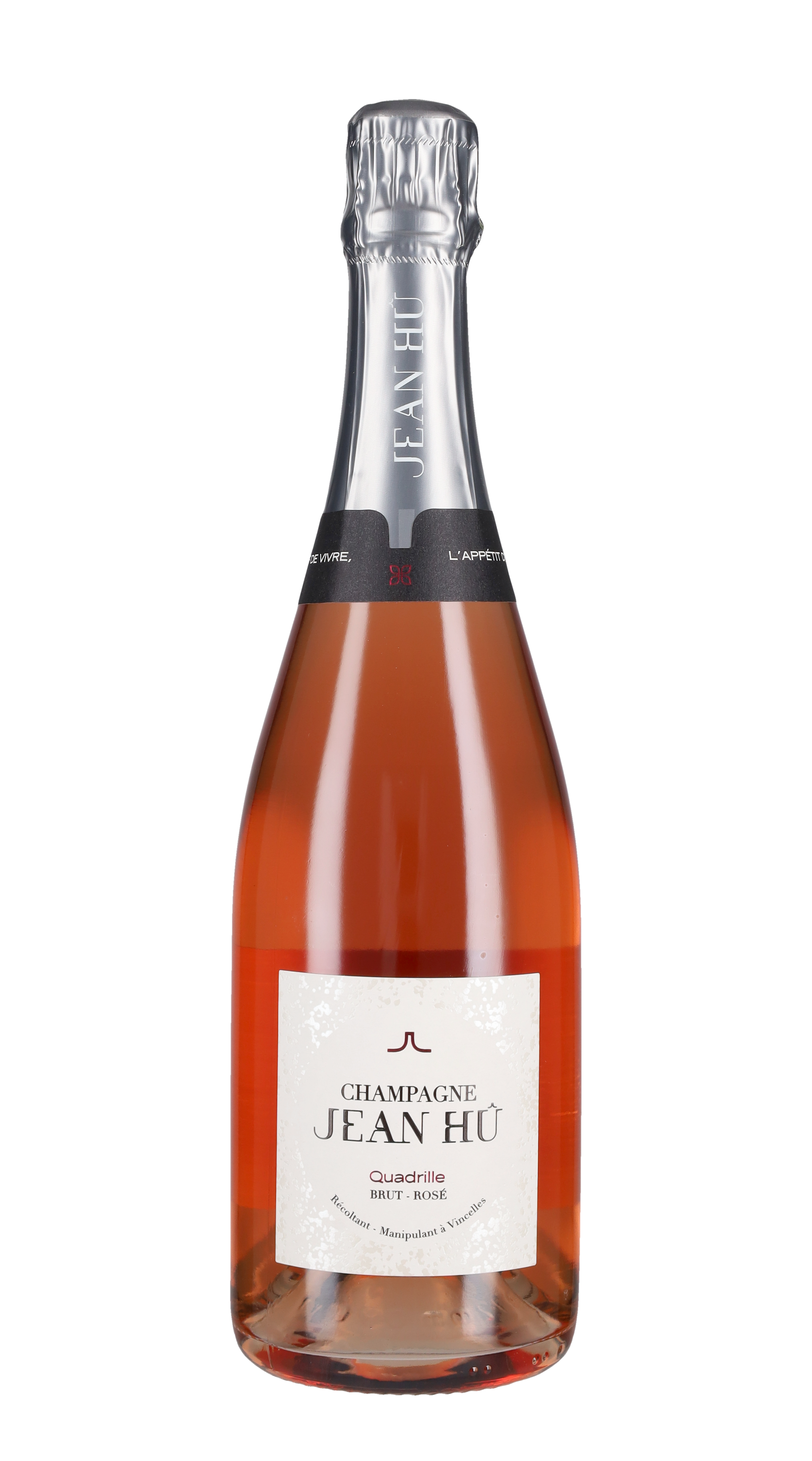Champagne Rosé Brut 'Quadrille' Jean Hu