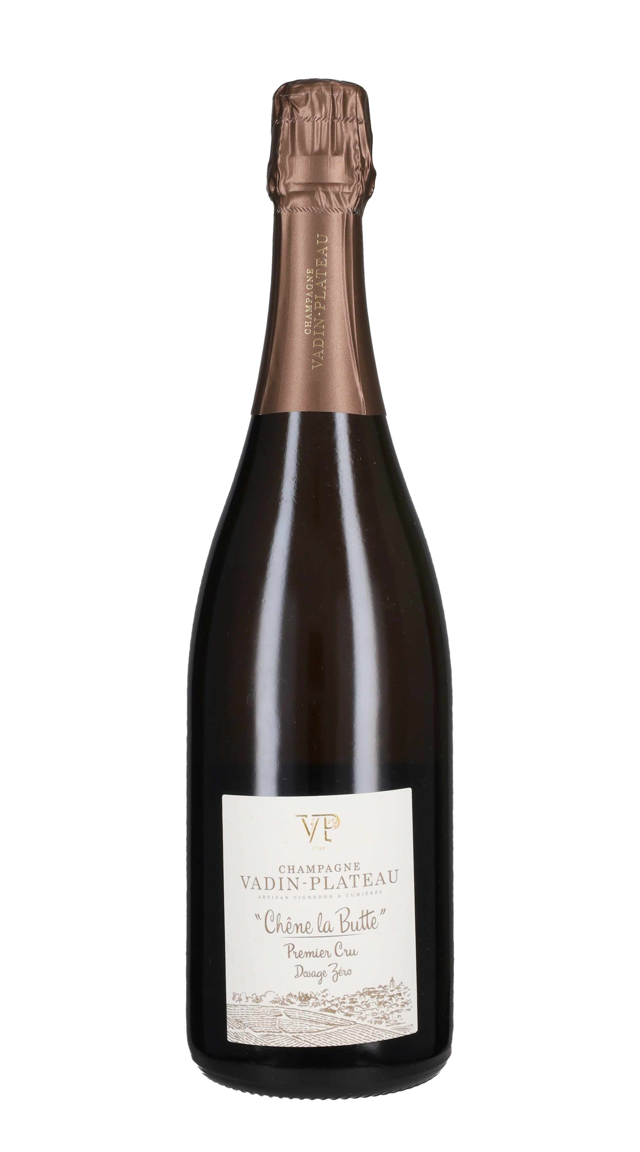 Champagne Brut Nature Premier Cru 'Chêne la Butte' Vadin Plateau