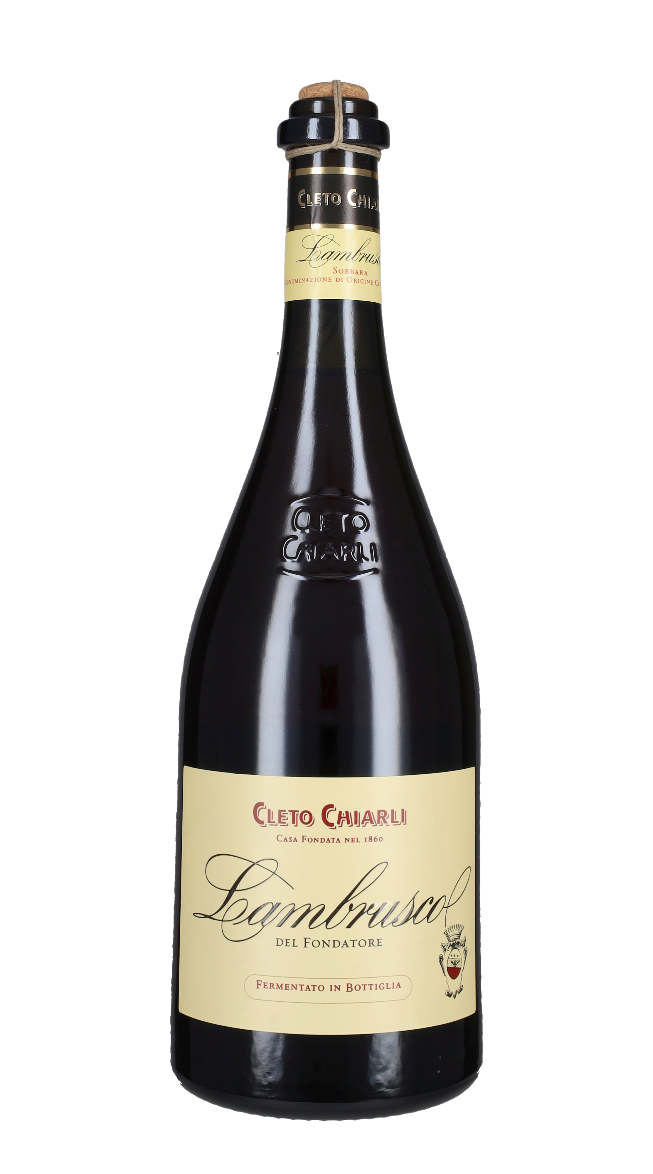 Lambrusco di Sorbara 'Del Fondatore' Rifermentato in bottiglia Cleto Chiarli