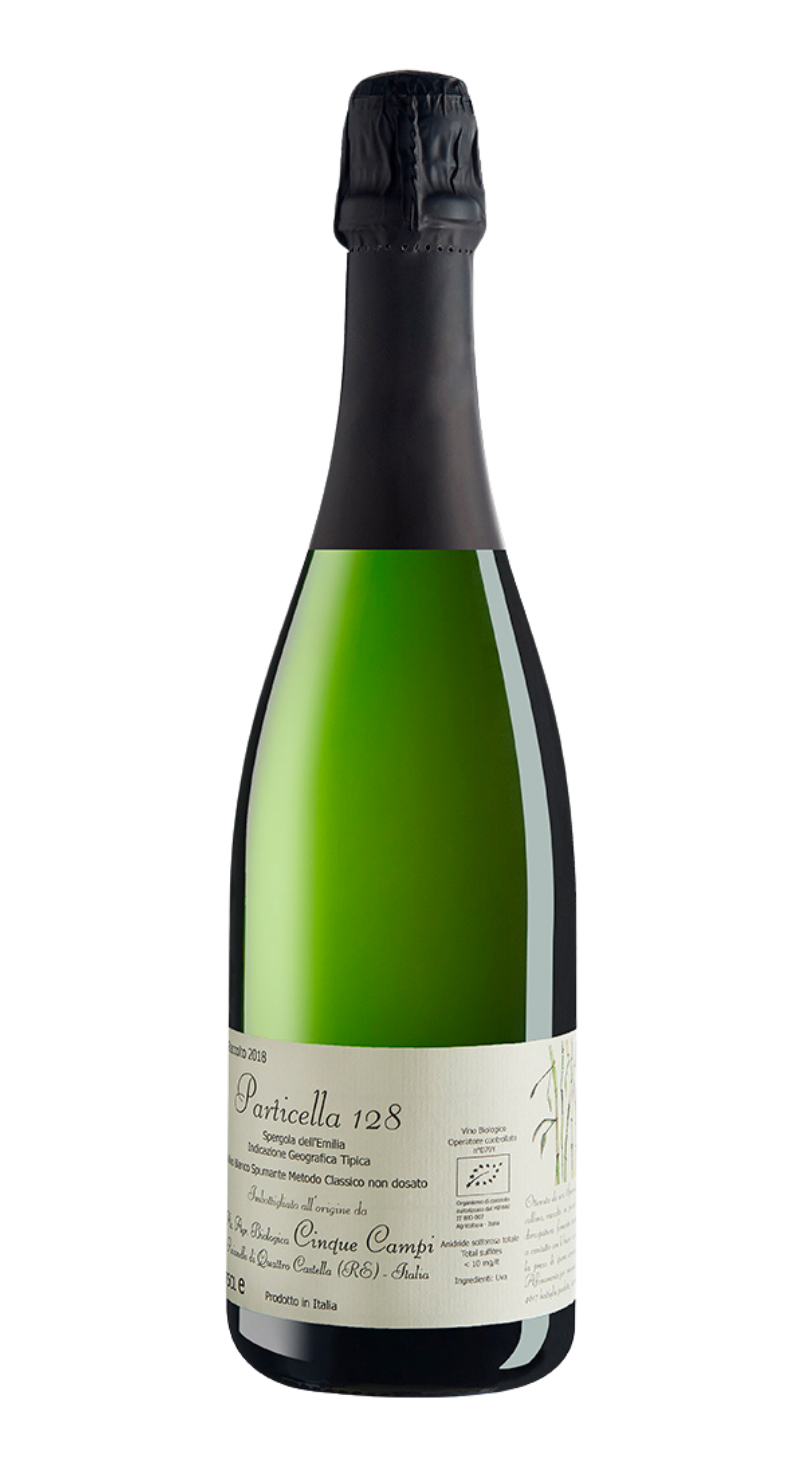 Spergola Spumante Brut Nature 'Particella 128'
