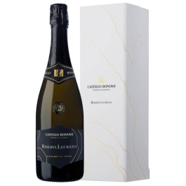 Franciacorta Extra Brut Cuvèe Lucrezia Etichetta Nera Astucciato