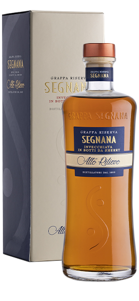 Grappa "Alto Rilievo" Invecchiata In Botti Da Sherry