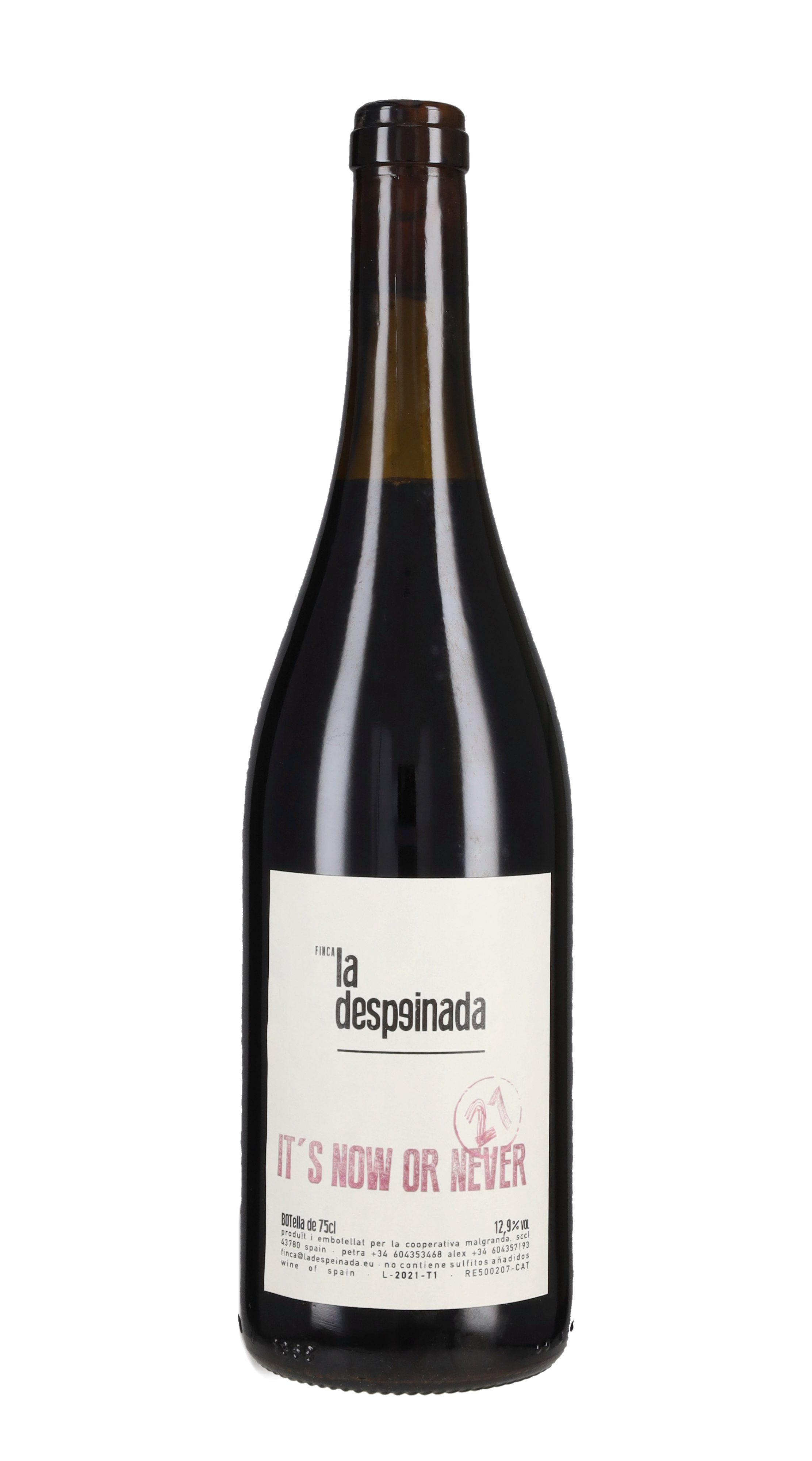 'It's Now or Never' Despeinada