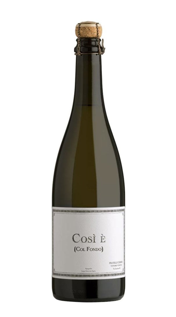 Prosecco di Valdobbiadene Rifermentato in bottiglia 'Così è Col Fondo'