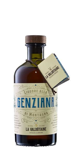 Liquore Alla Genziana Di Montagna