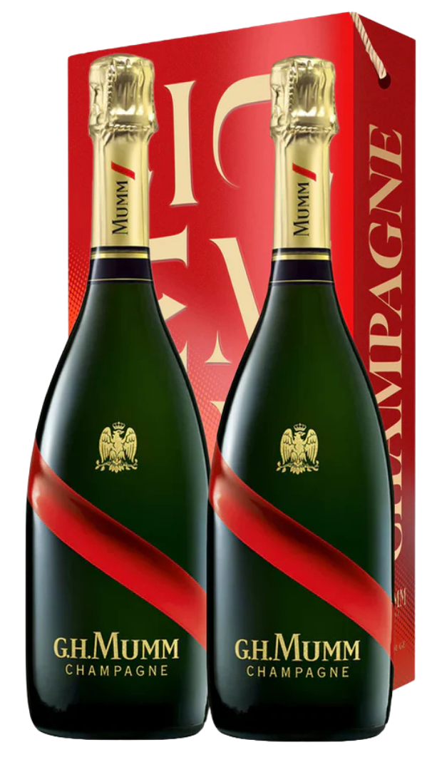 Box Champagne Brut 'Grand Cordon' Mumm (2bt)