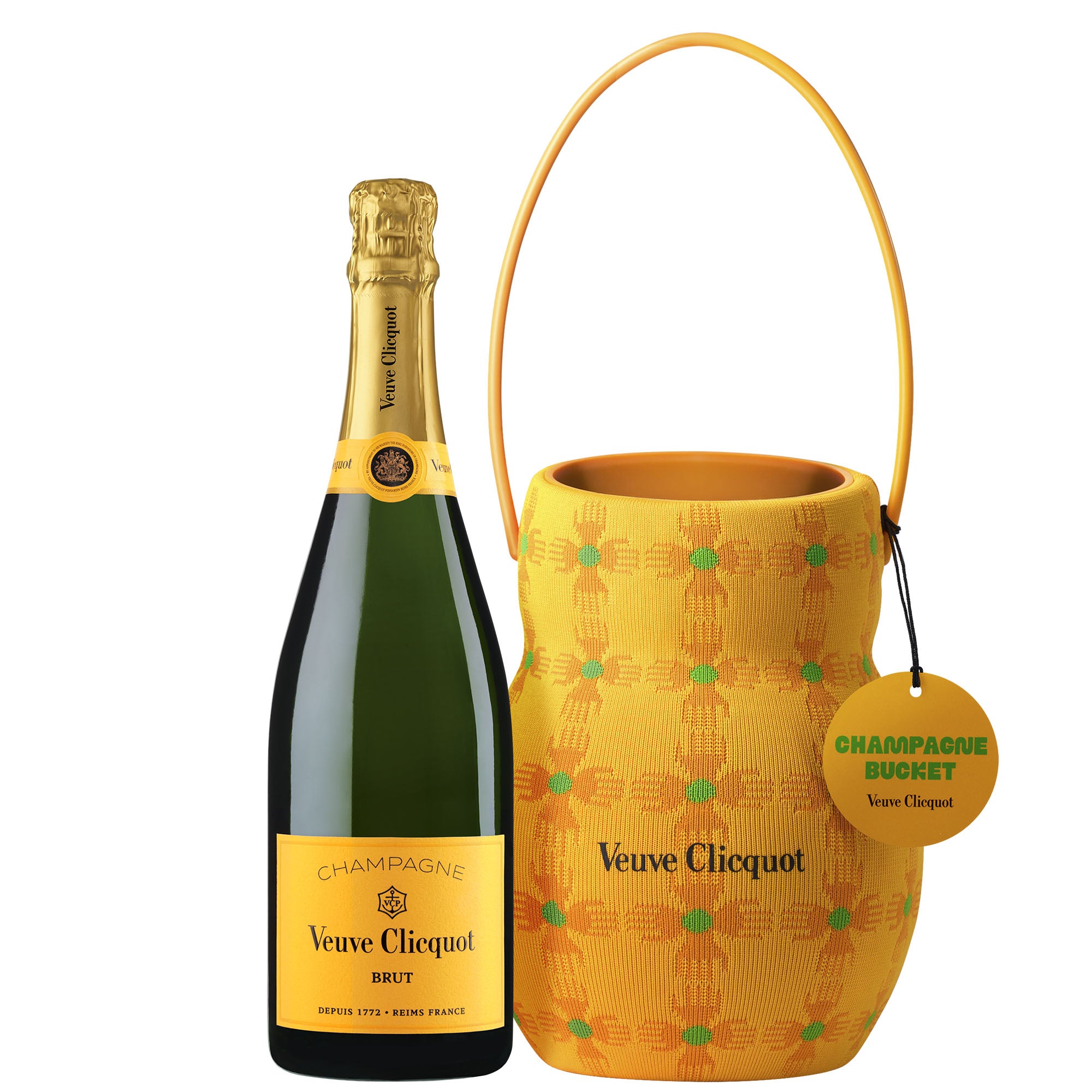 Champagne Brut Yellow Label Sun Holder by Yinka Ilori