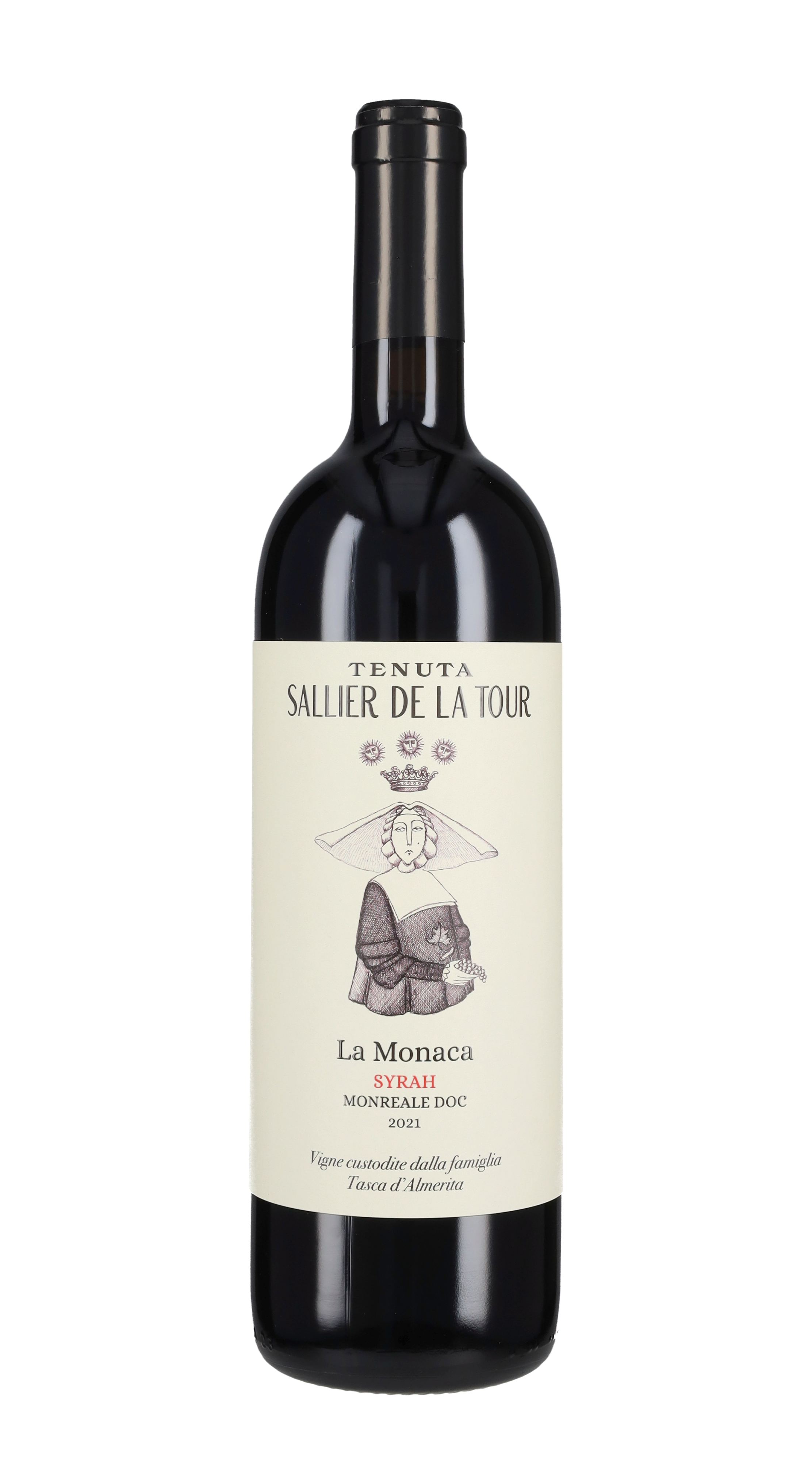 Syrah 'La Monaca' Tenuta Sallier de la Tour - Tasca d'Almerita