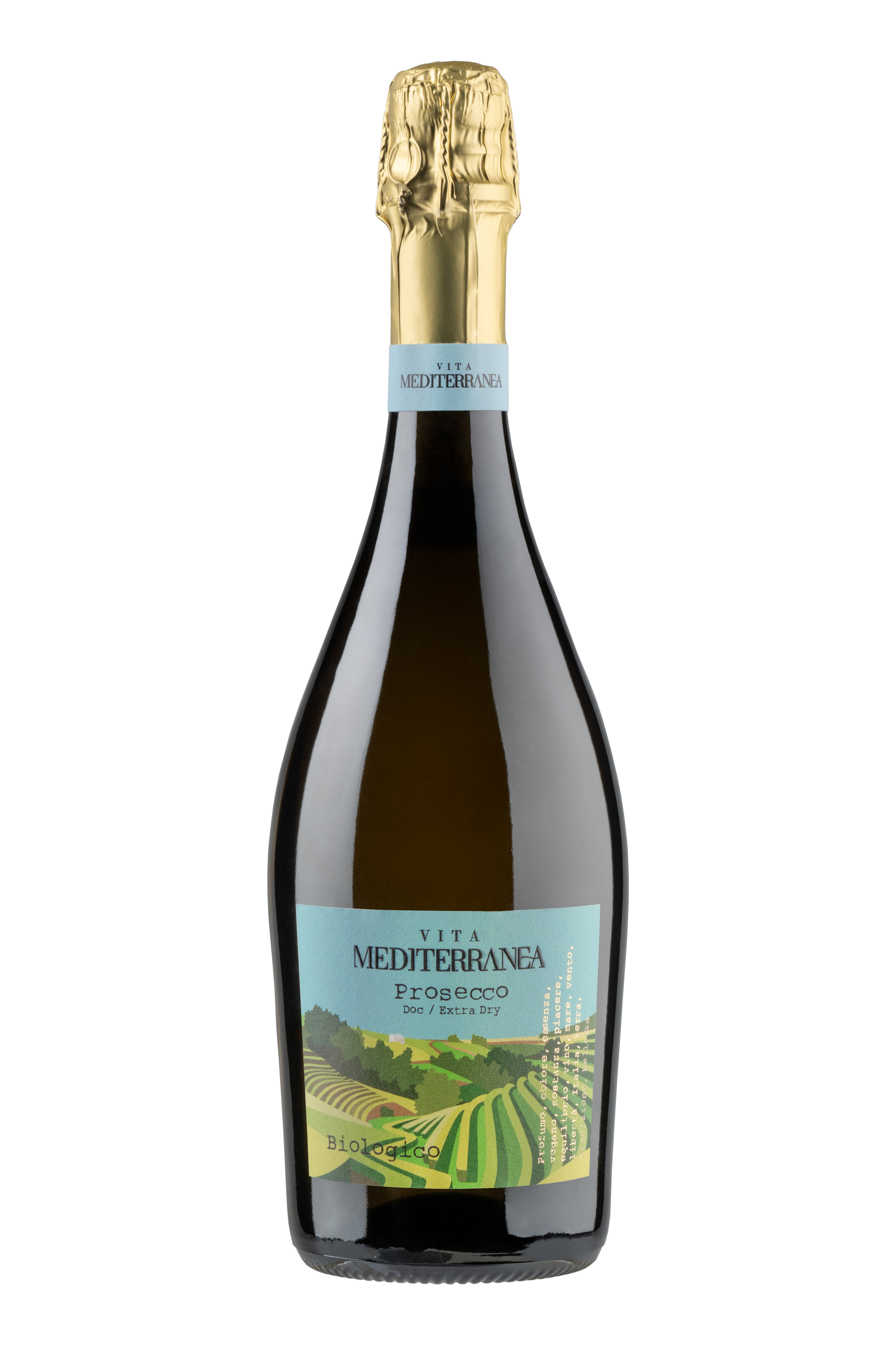 Prosecco Doc Extra Dry Vino Biologico Vegano