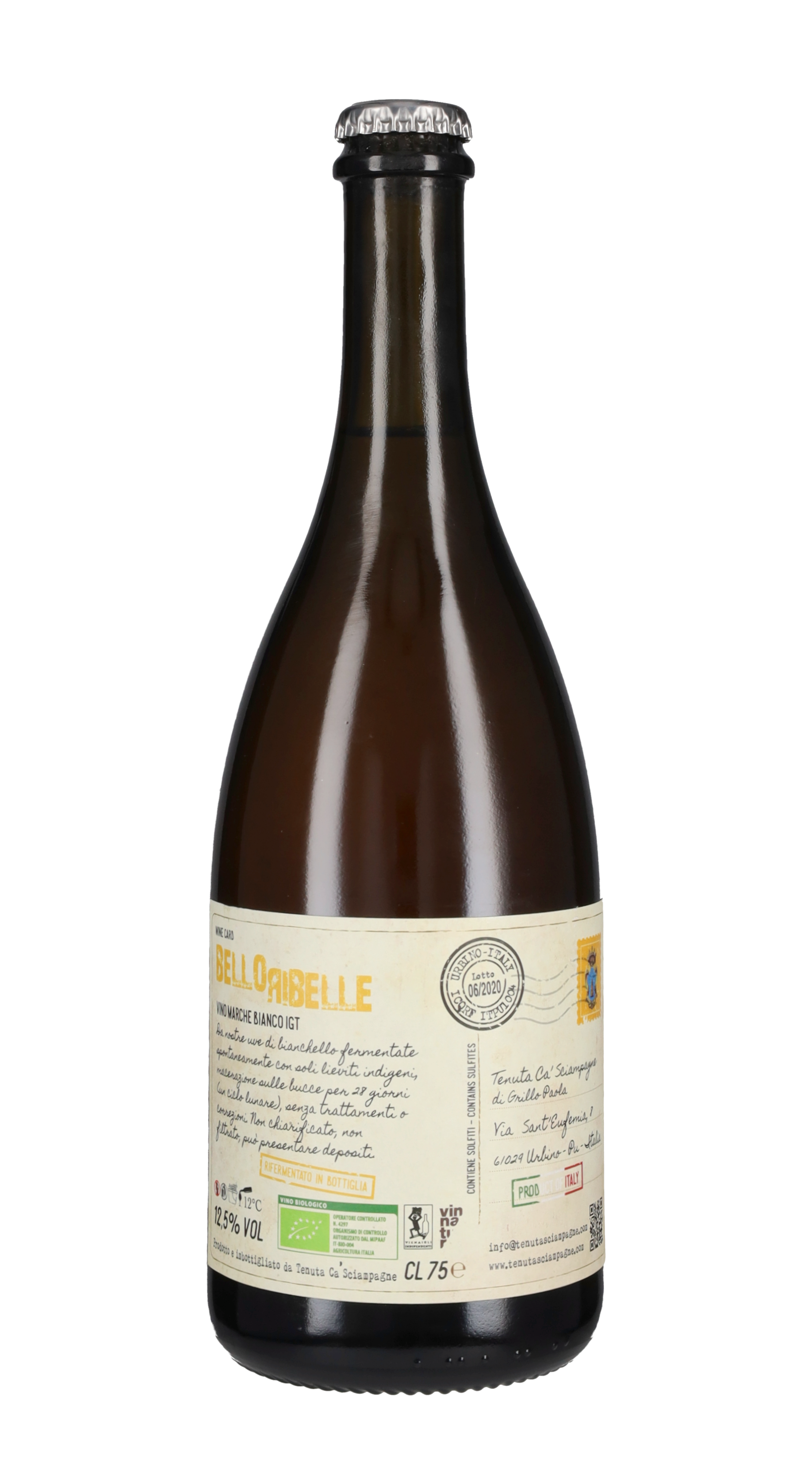 Rifermentato in bottiglia 'BelloRibelle'