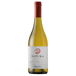 Emiliana Natura Un-oaked Chardonnay Valle del Bío-Bío DO 2023 0,75 ℓ
