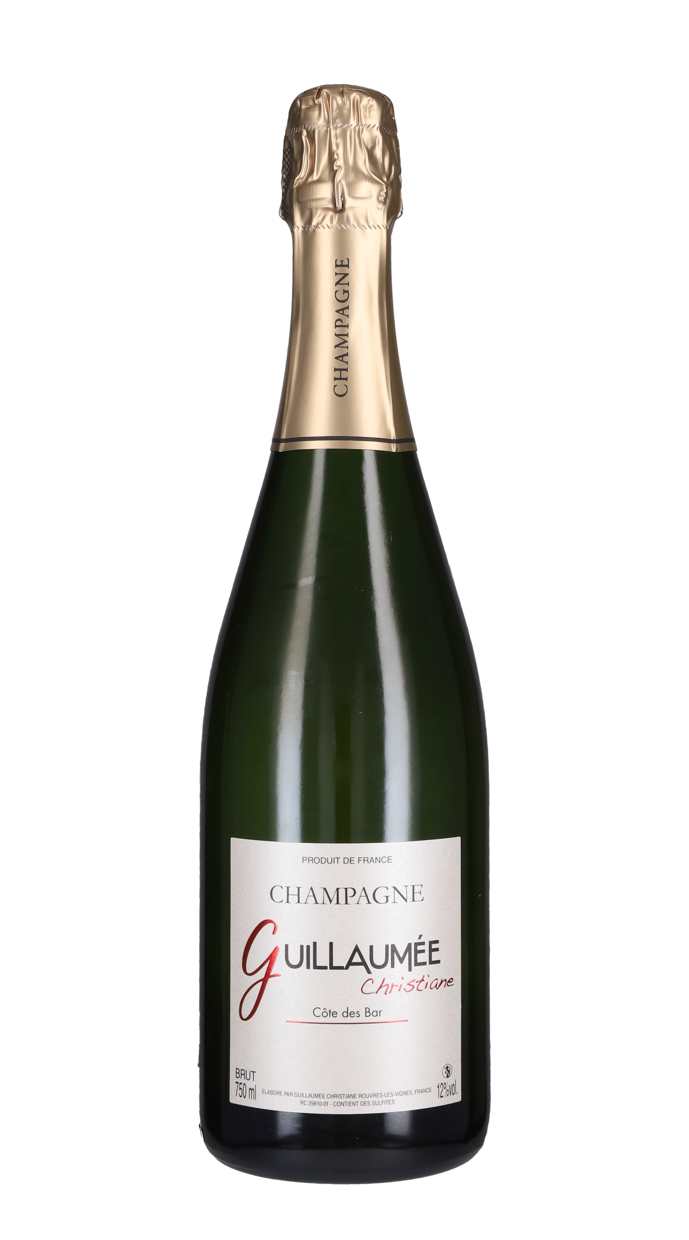 Champagne Brut Christiane Guillaumée